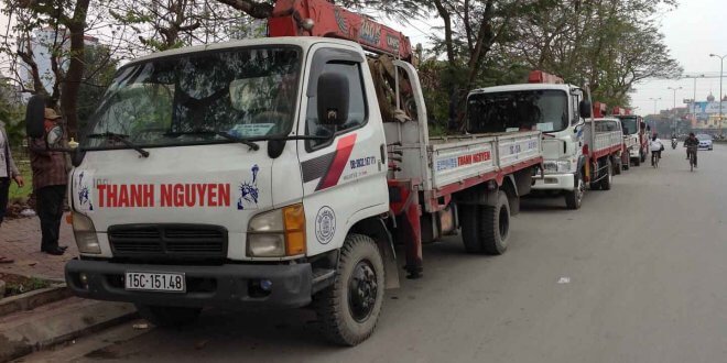 Hình thức cho thuê cẩu tự hành tại Hải Phòng